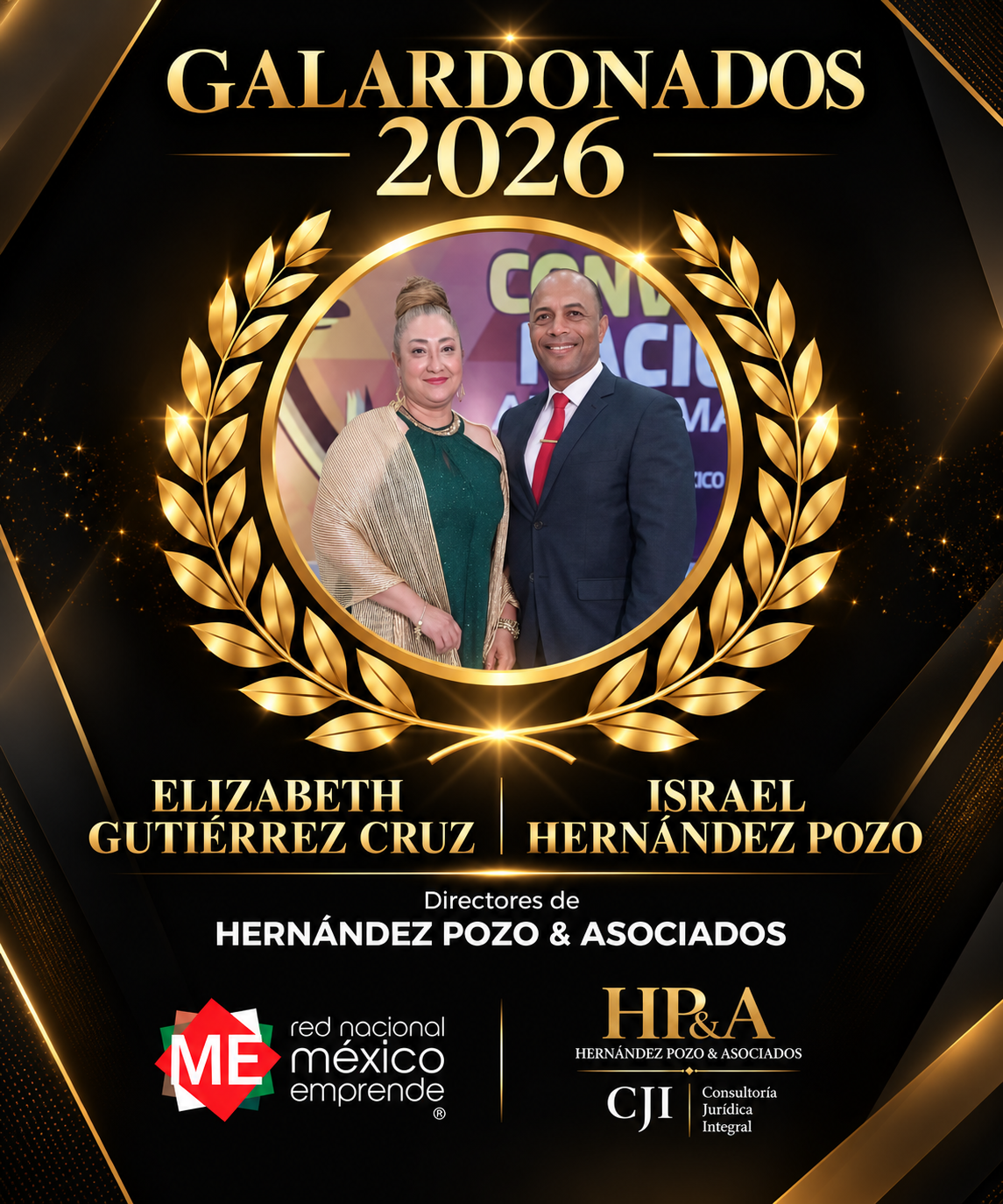 Elizabet Gutiérrez e Israel Hernández