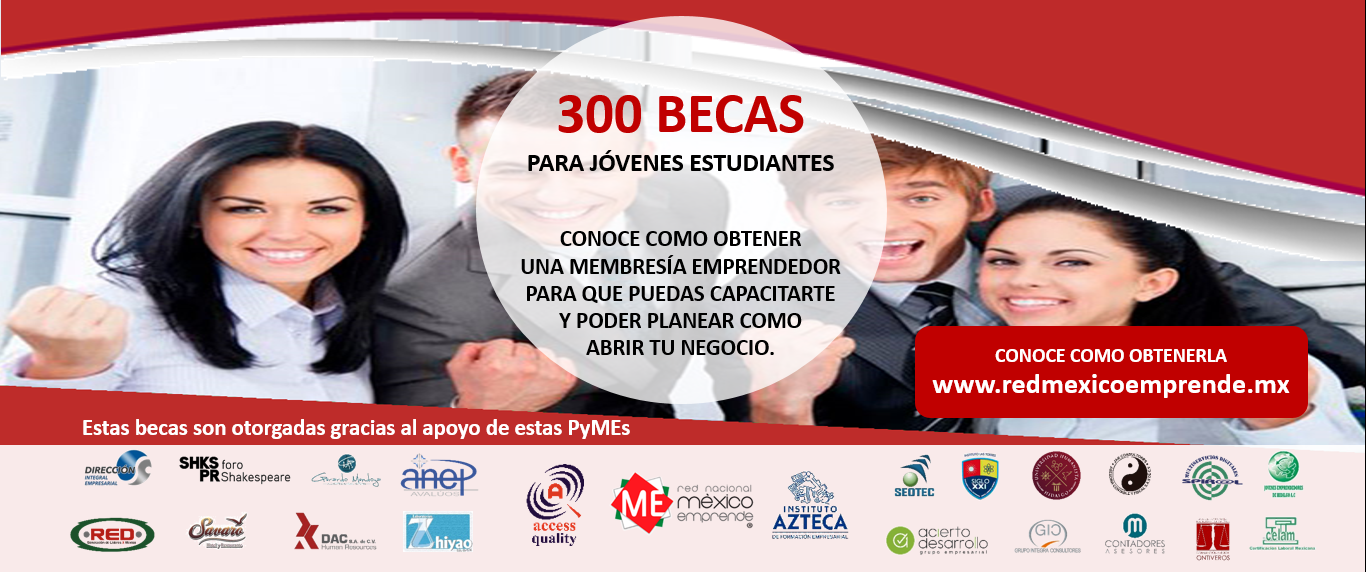 Becas 2 Red Nacional México Emprende